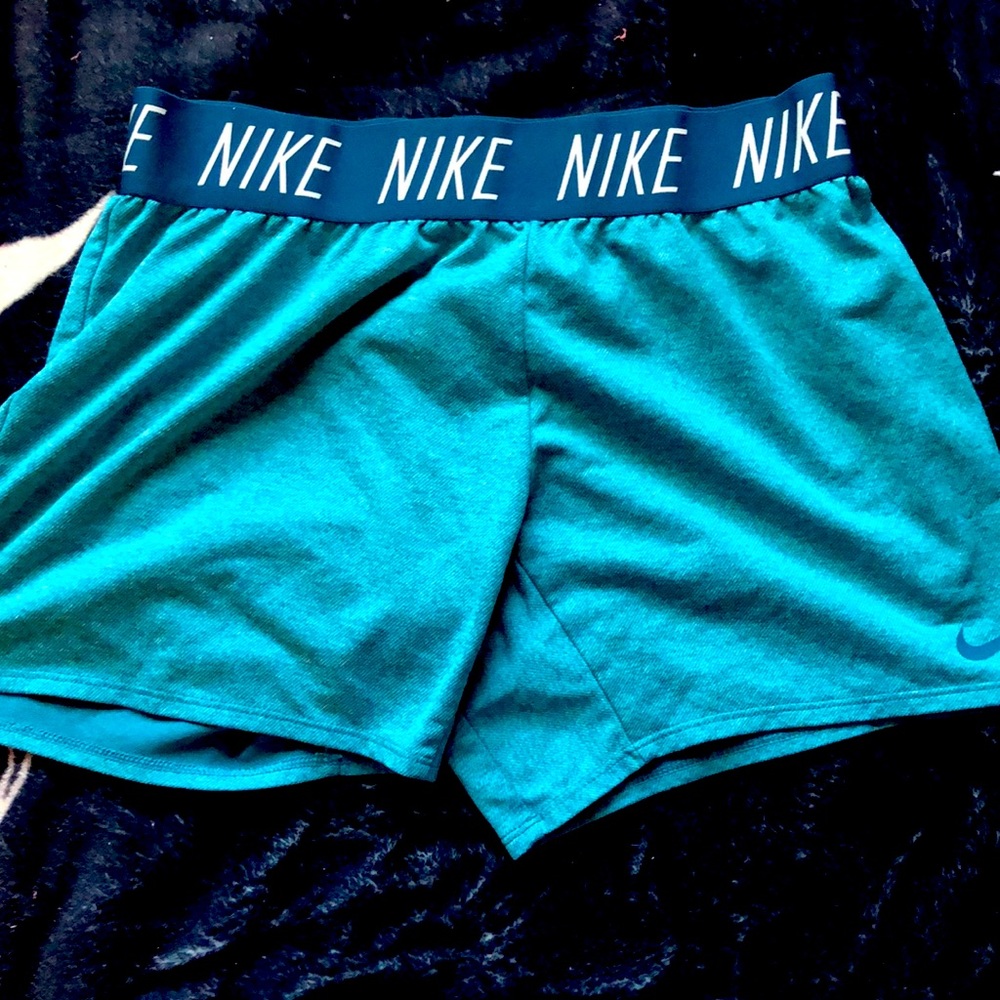 Nike blue shorts